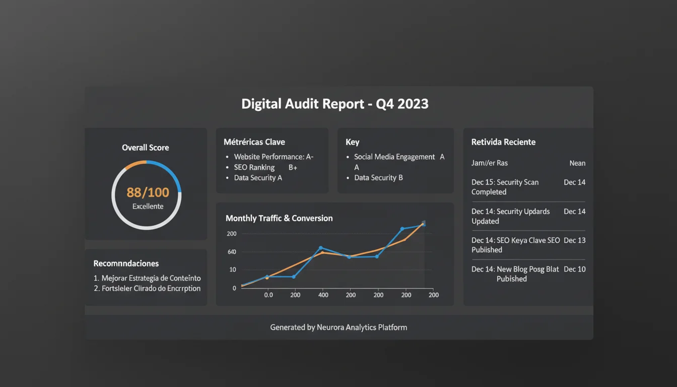 Digital Maturity Audit