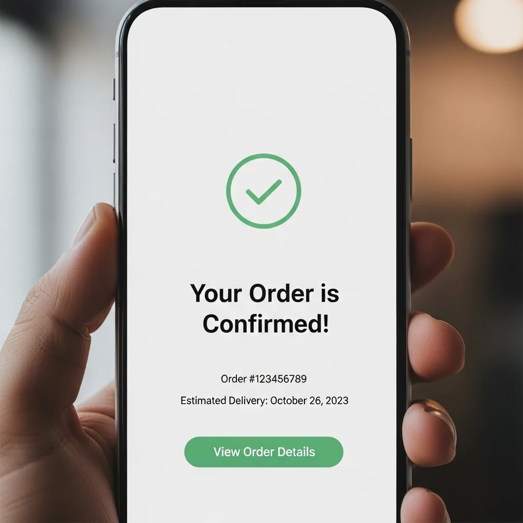 Order confirmation